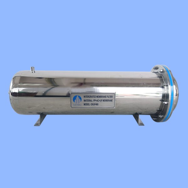 Gravity filter water treatment