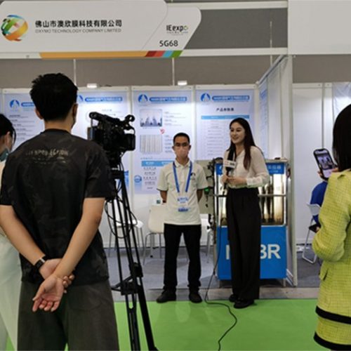 CHINA CCTV INTERVIEWED OXYMO MABR ON THE 23rd IE Expo