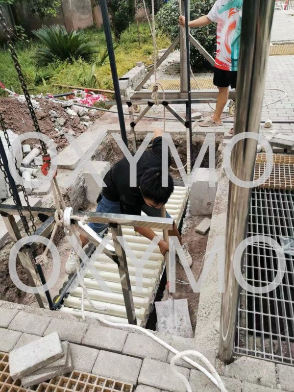 Bubbleless oxygen transfer membrane